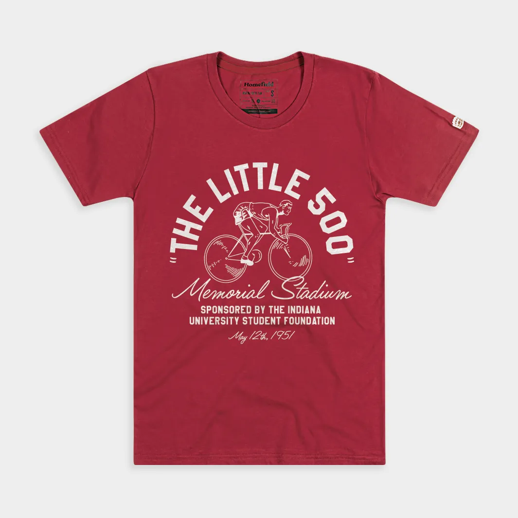1950s Vintage-Inspired IU Student Foundation Little 500 Tee