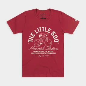 1950s Vintage-Inspired IU Student Foundation Little 500 Tee
