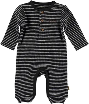 B.E.S.S. Suit l.sl. Striped Henley