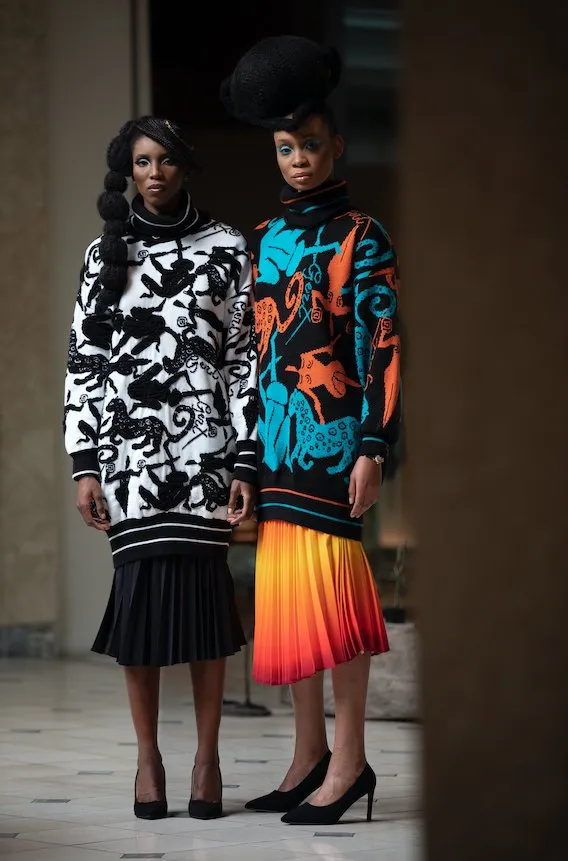 Black Pleated Skirt