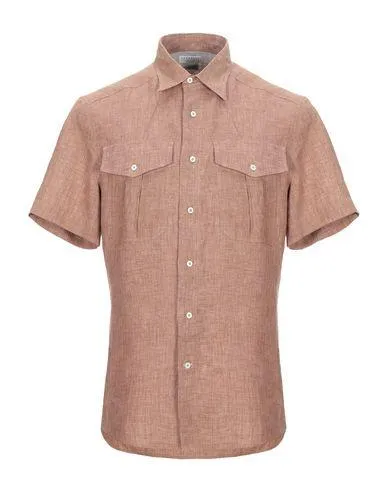 Brunello Cucinelli Man Shirt Brown M INT