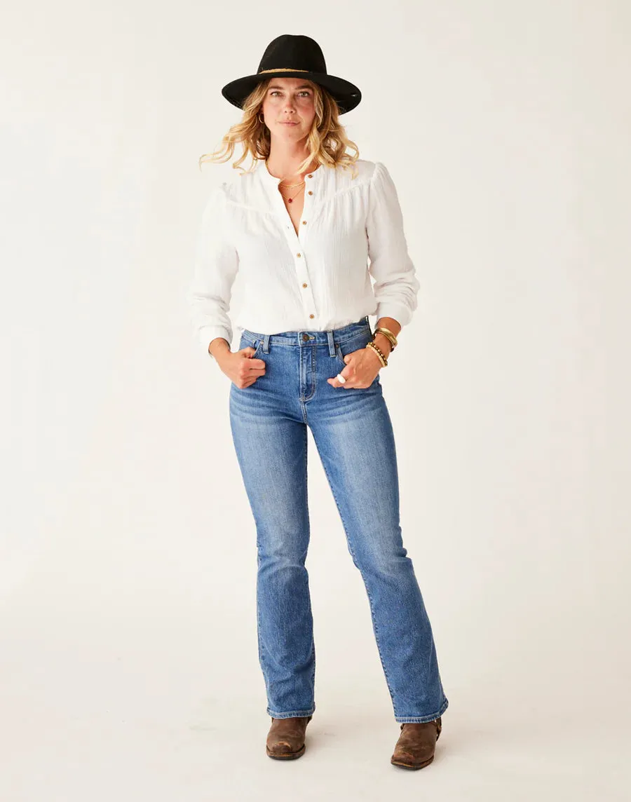 Carve Designs Tatum Double Gauze Shirt
