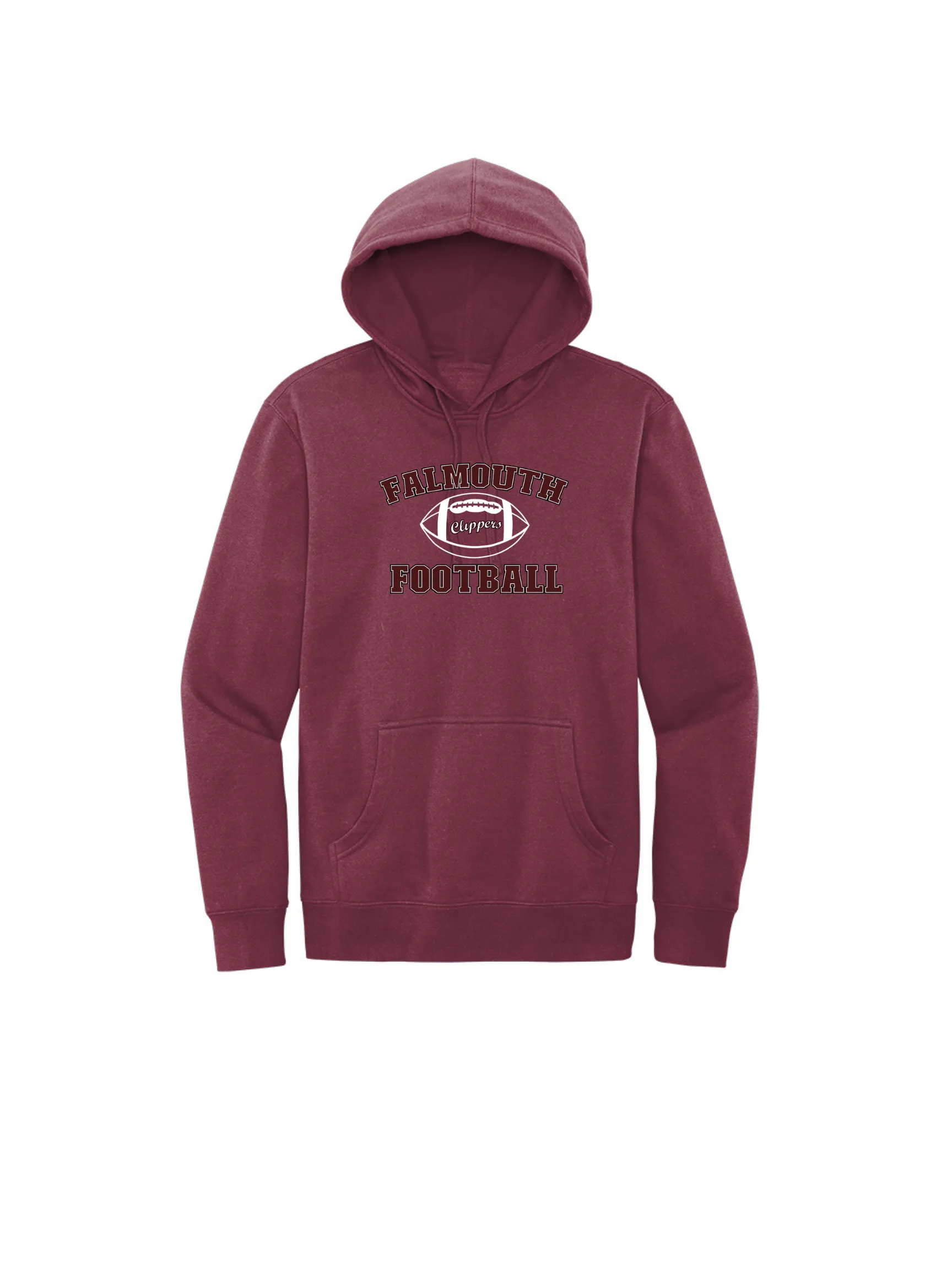 Falmouth Football - Adult Fleece Hoodie (DT6100) (F001)