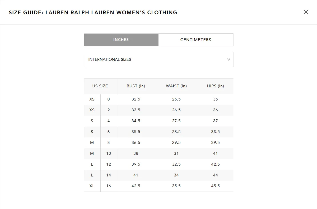 Lauren Ralph Lauren Lace-Trim Henley Top