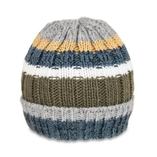 Mens Chunky Knit Ski Hat
