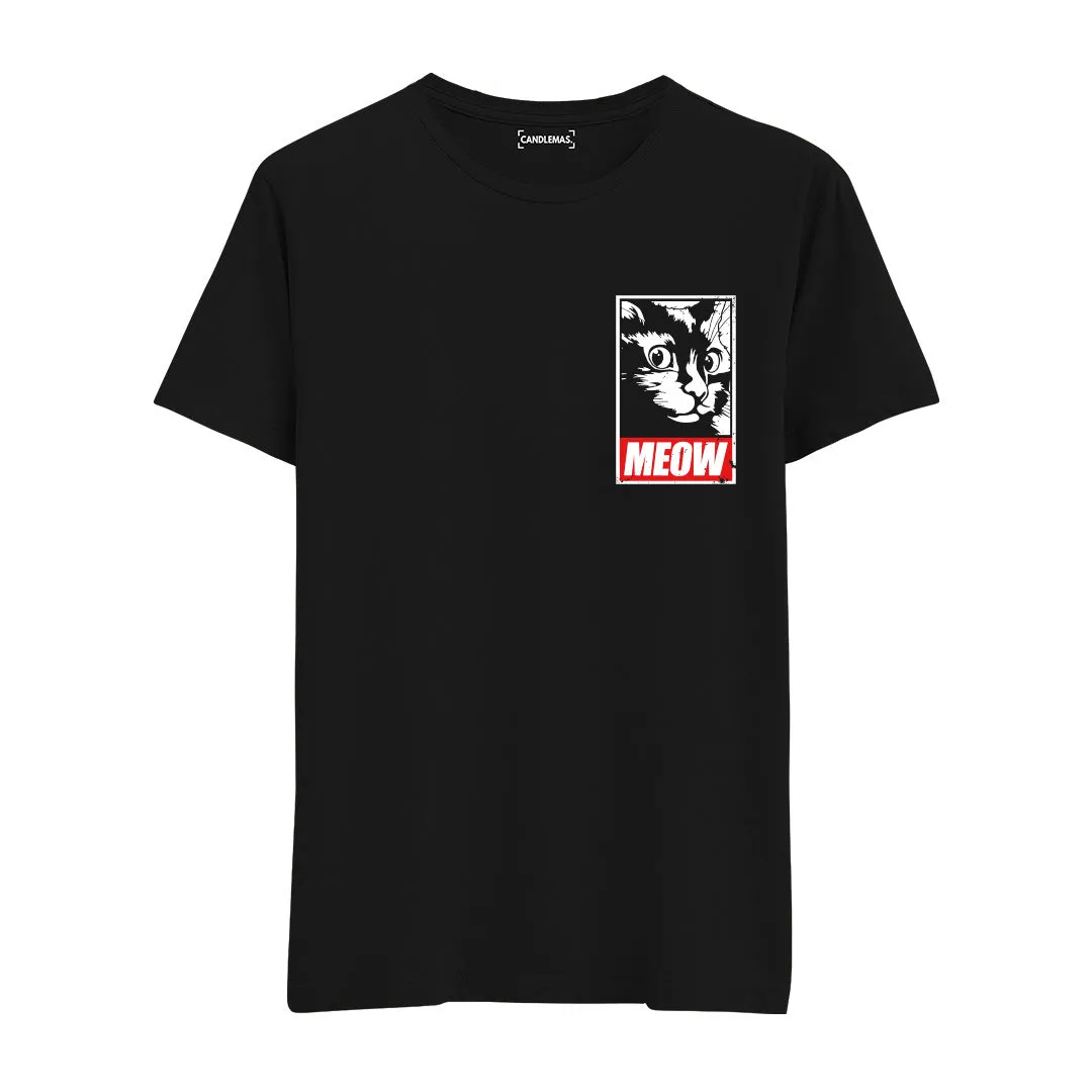 Meow Sticker - Regular Tshirt