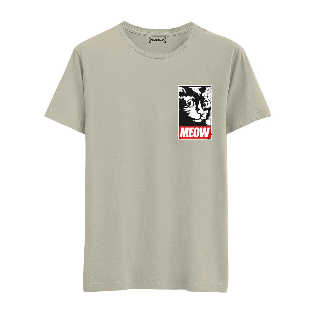 Meow Sticker - Regular Tshirt