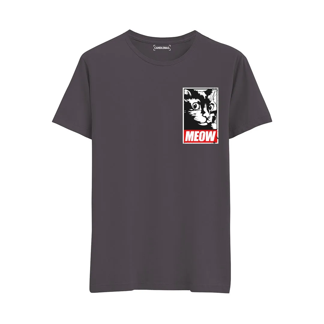 Meow Sticker - Regular Tshirt