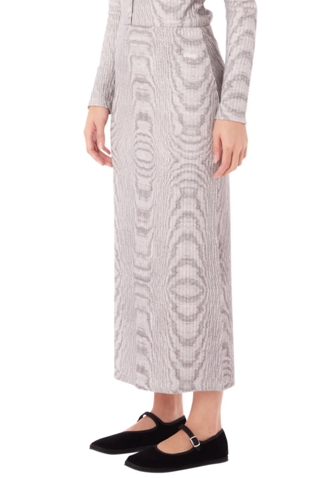 Noise Midi Skirt