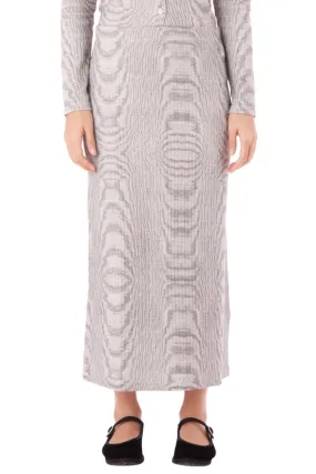Noise Midi Skirt
