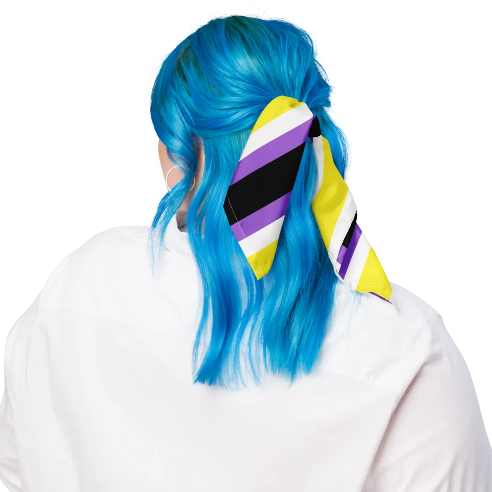 Non-Binary Flag Bandana