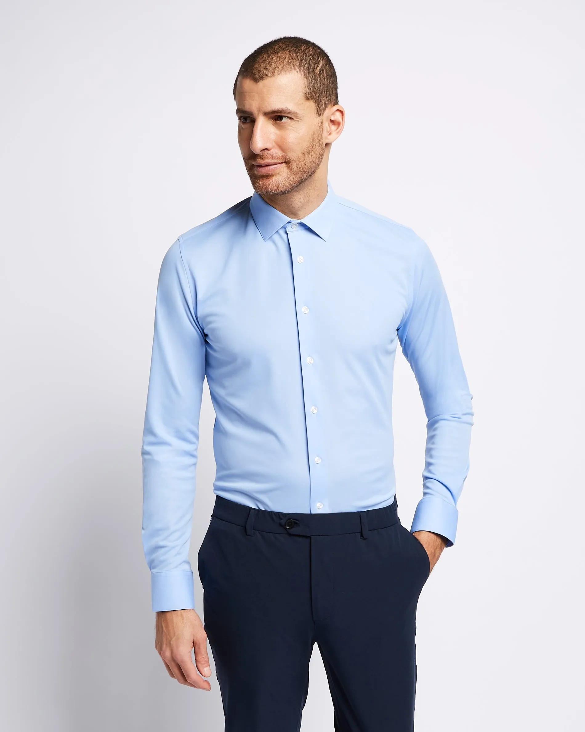 Non-iron stretch shirt 2-pack bundle