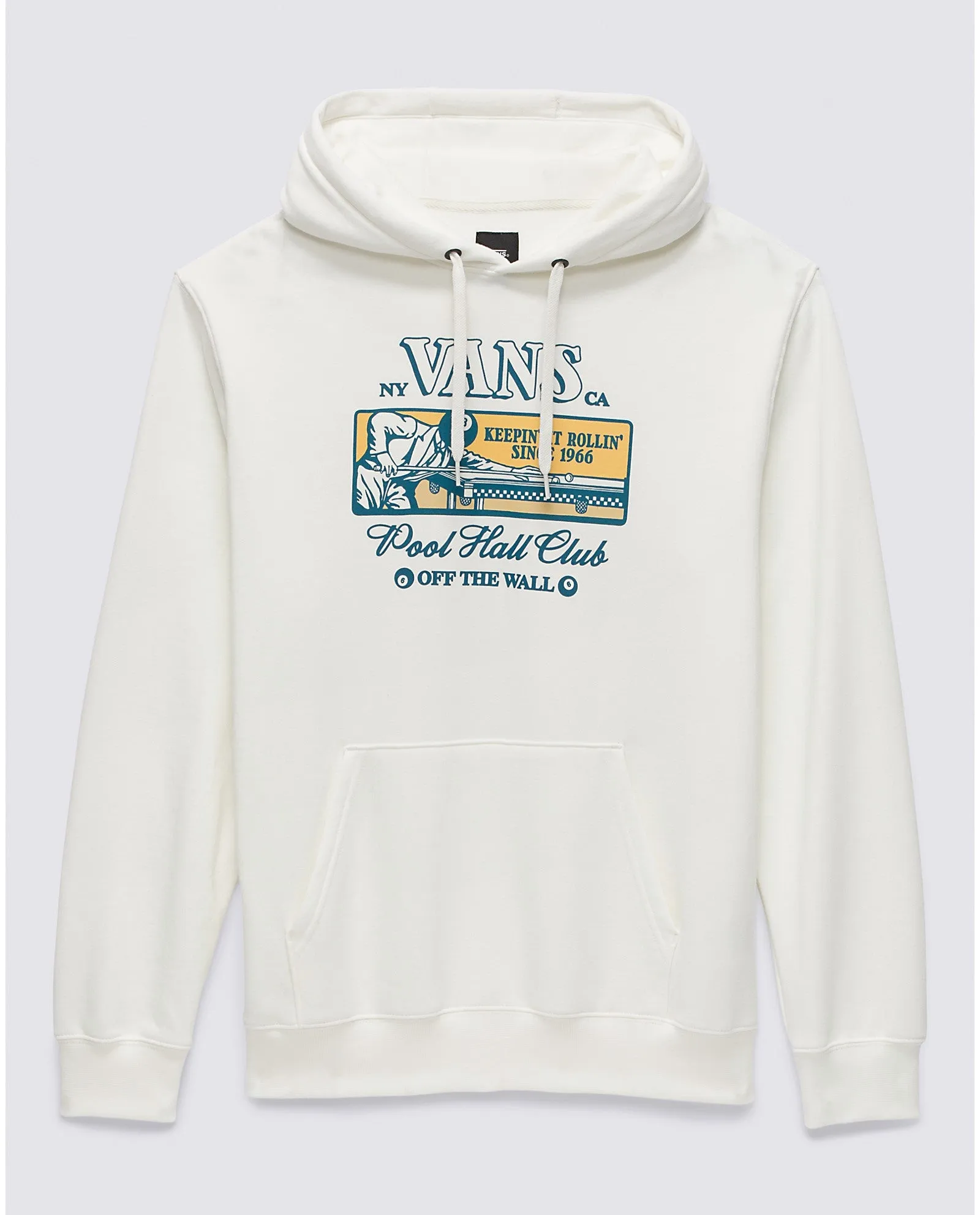Pool Hall Hoodie White