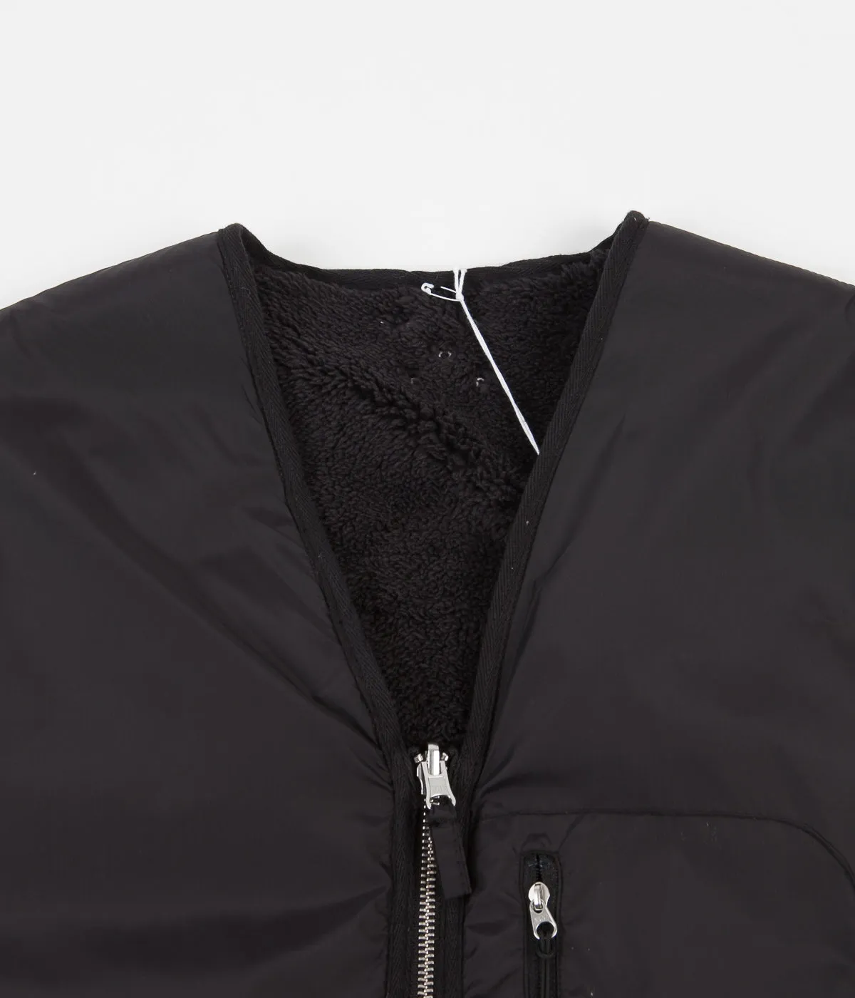 Pop Trading Company Harold Reversible Vest - Anthracite