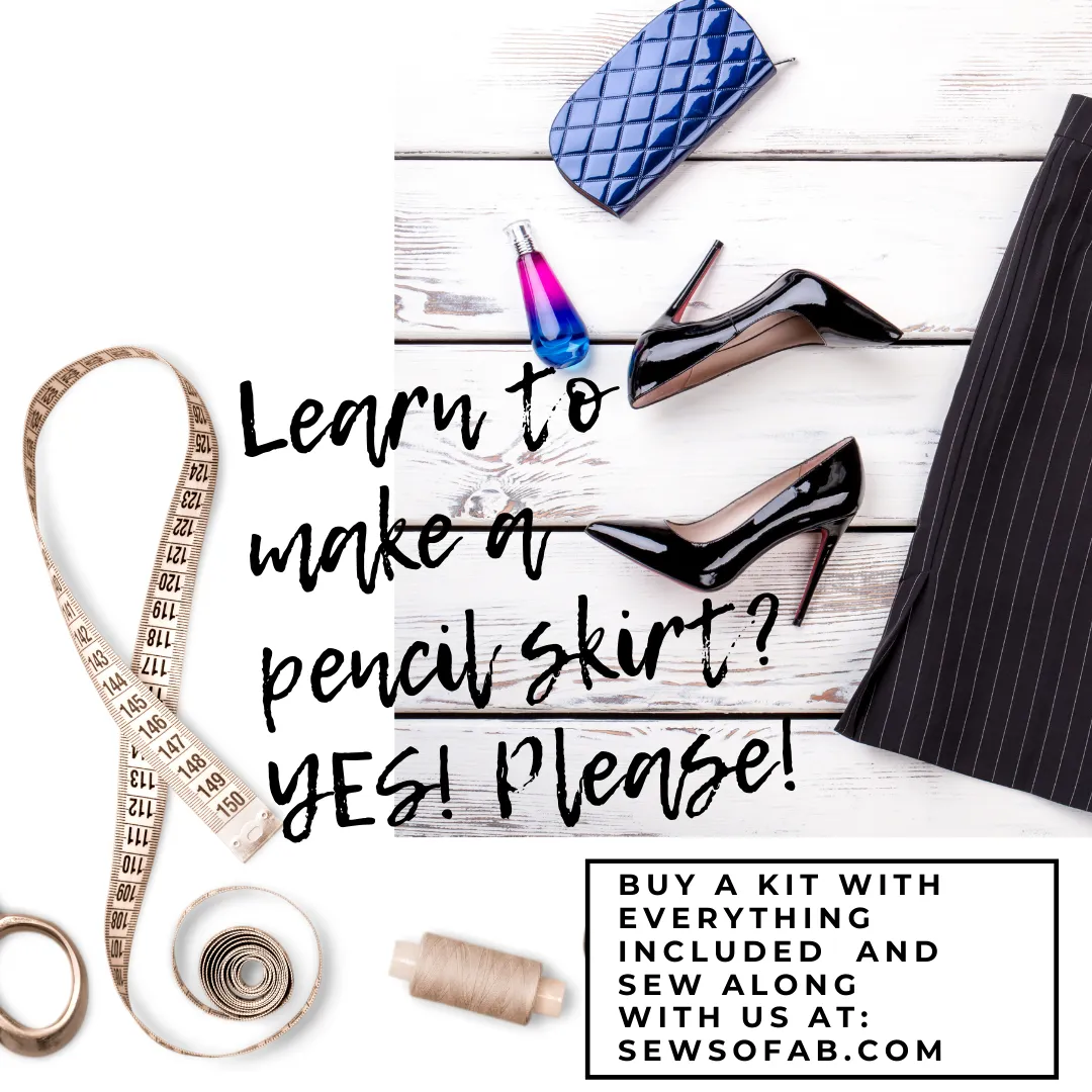 Sewing Kit: Pencil Skirt