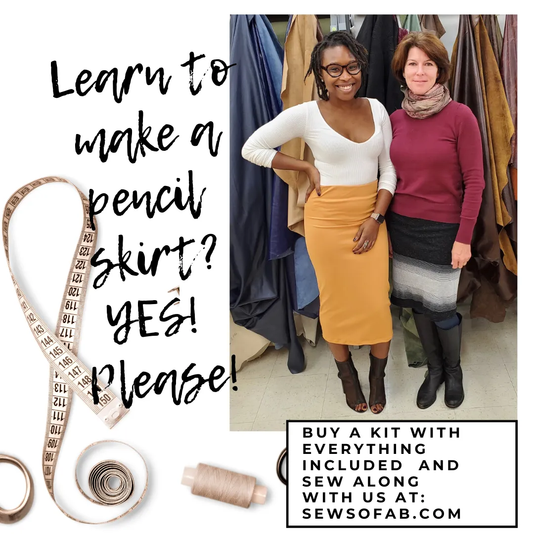 Sewing Kit: Pencil Skirt