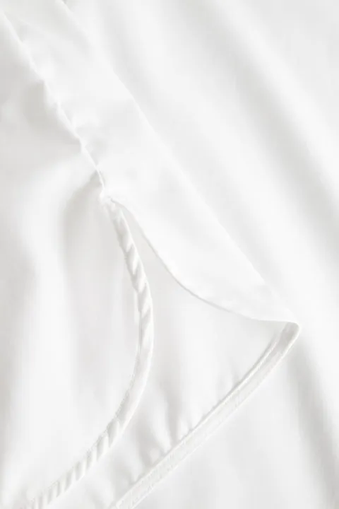 SHINO NON IRON POPLIN - WHITE