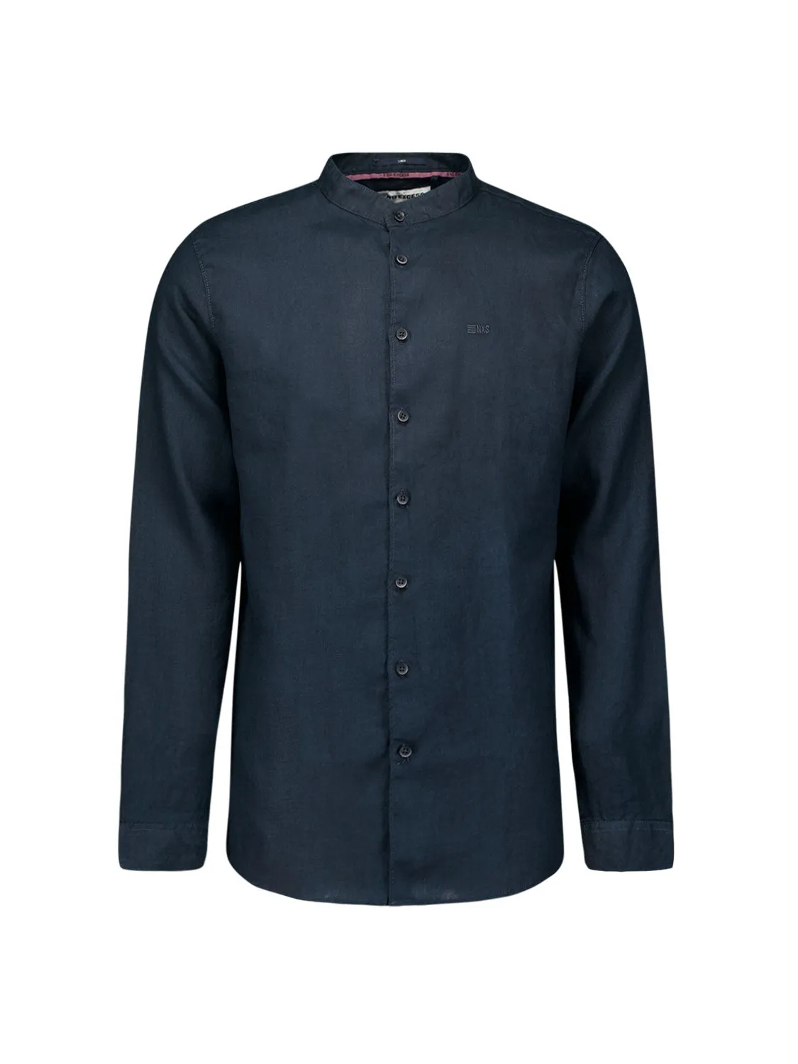 Shirt Granddad Linen Solid | Night