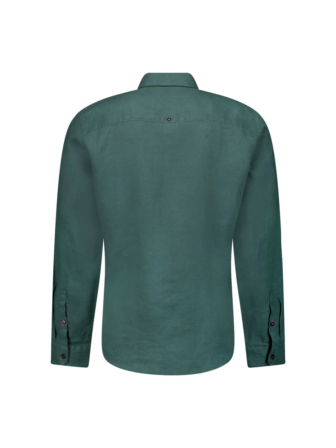 Shirt Linen Solid | Steel