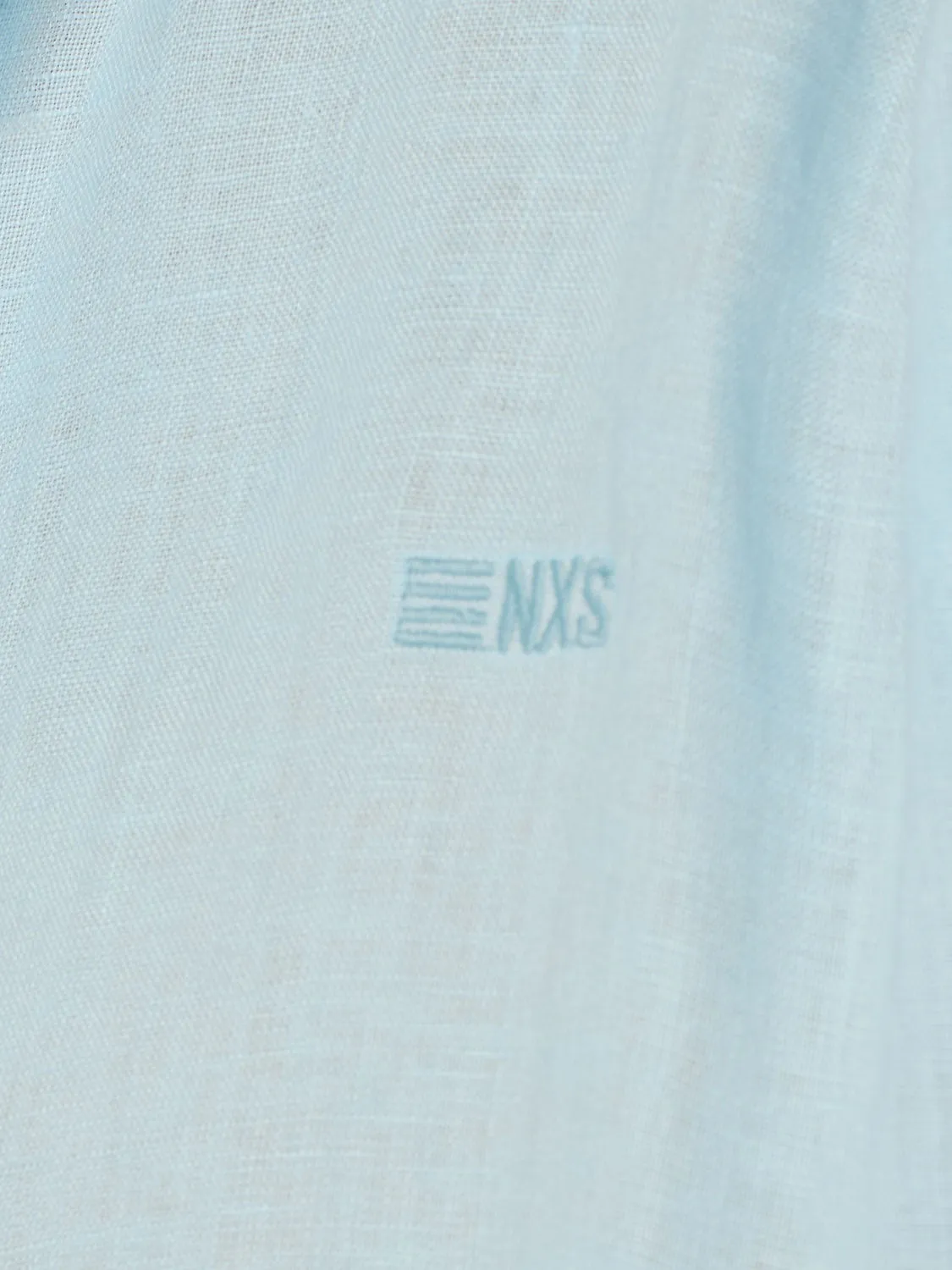 Shirt Short Sleeve Linen Solid | Ice