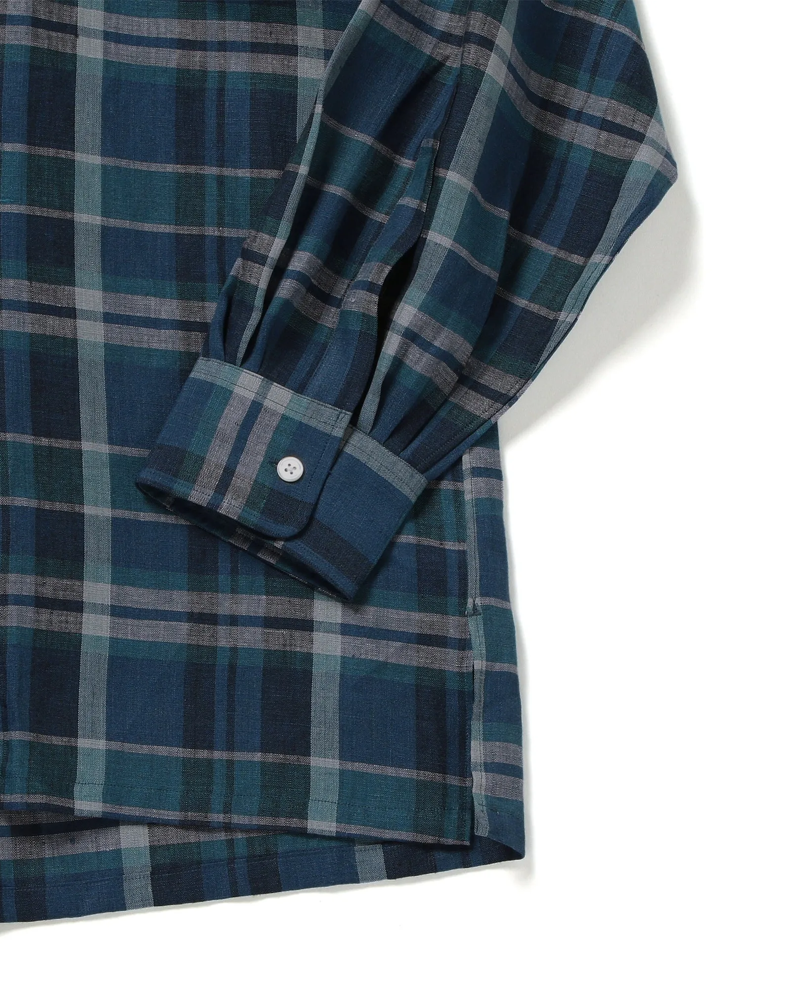 Signature Shirt - Madres Linen - Navy