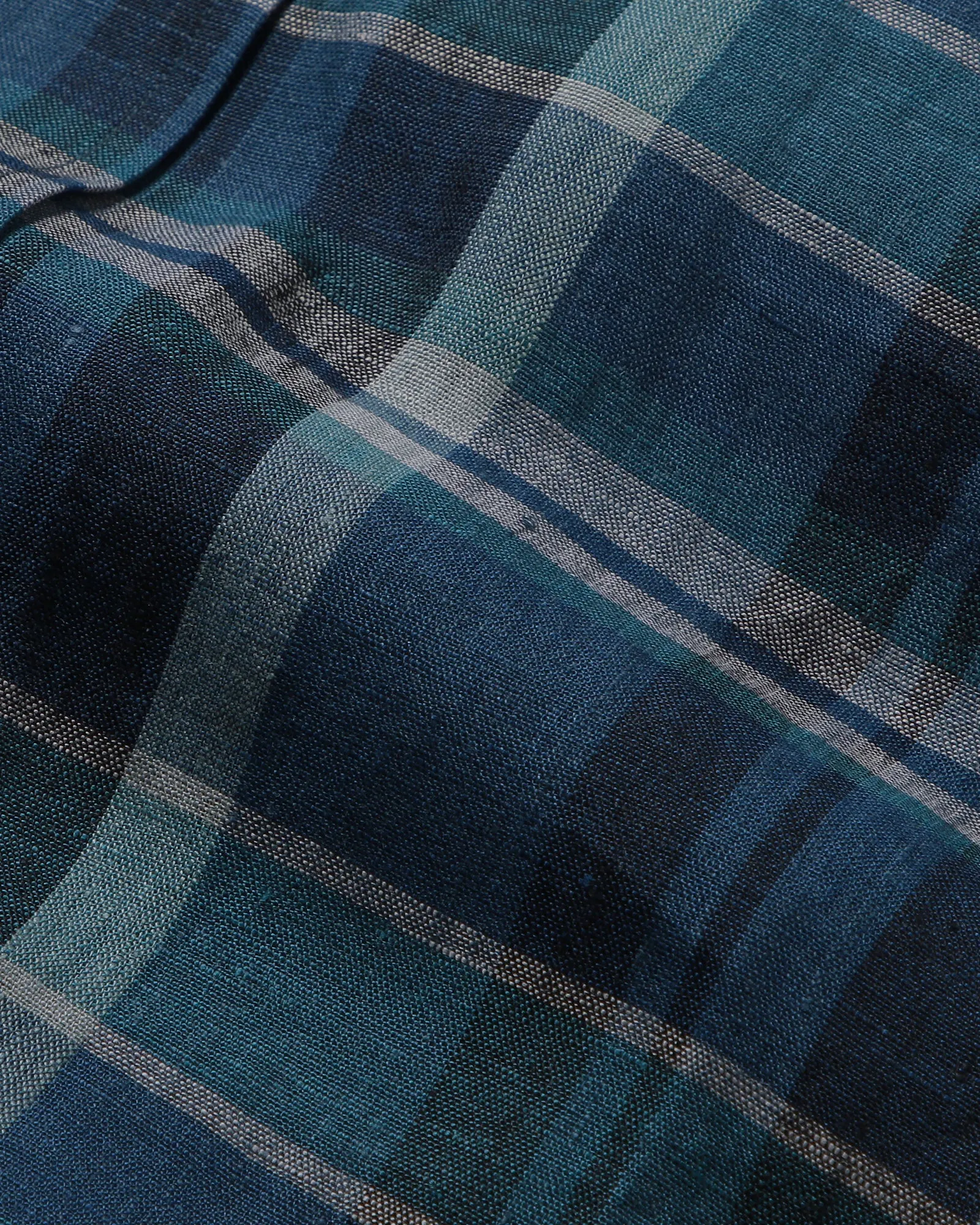 Signature Shirt - Madres Linen - Navy