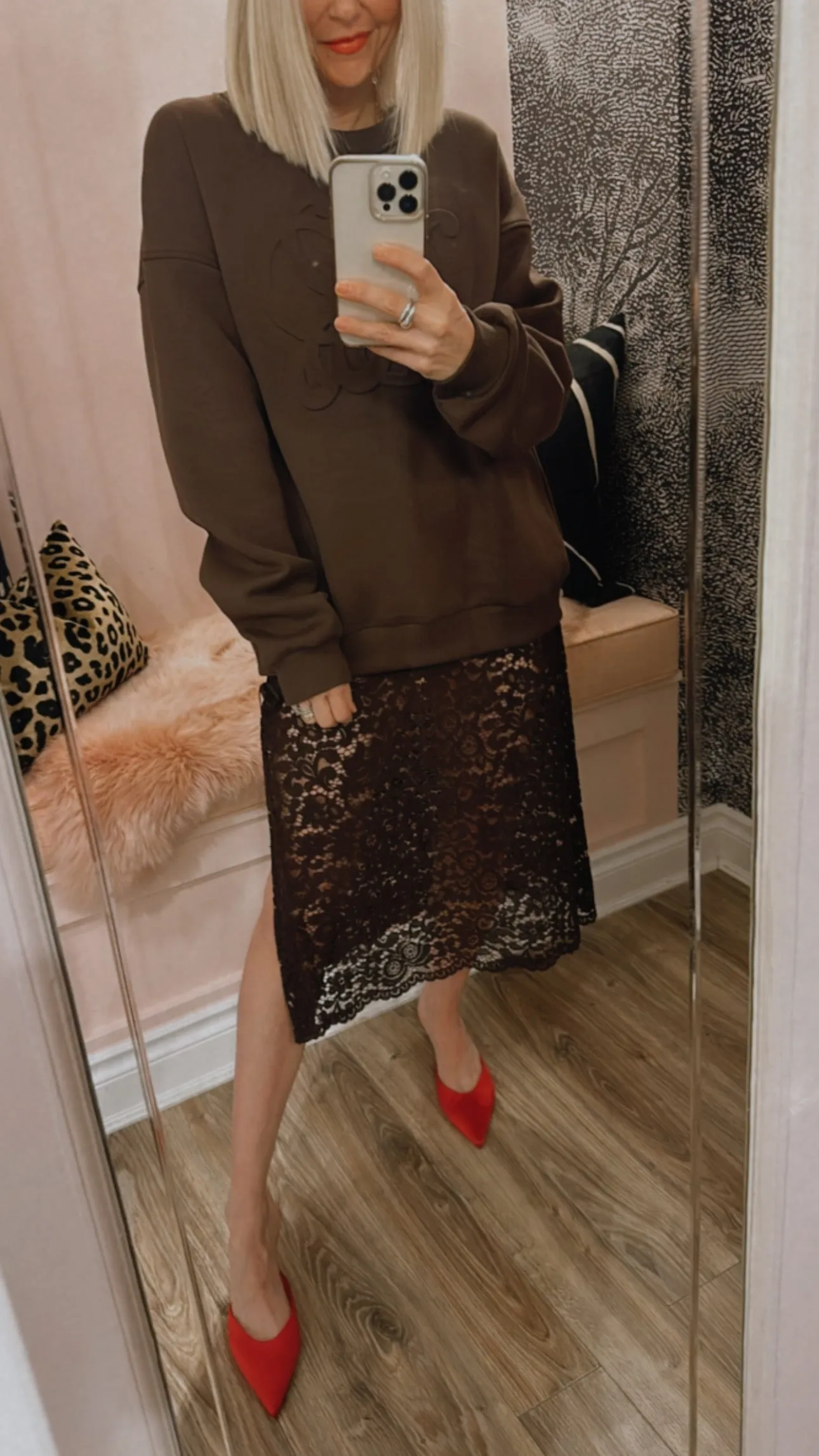'Sissi' Lace Skirt