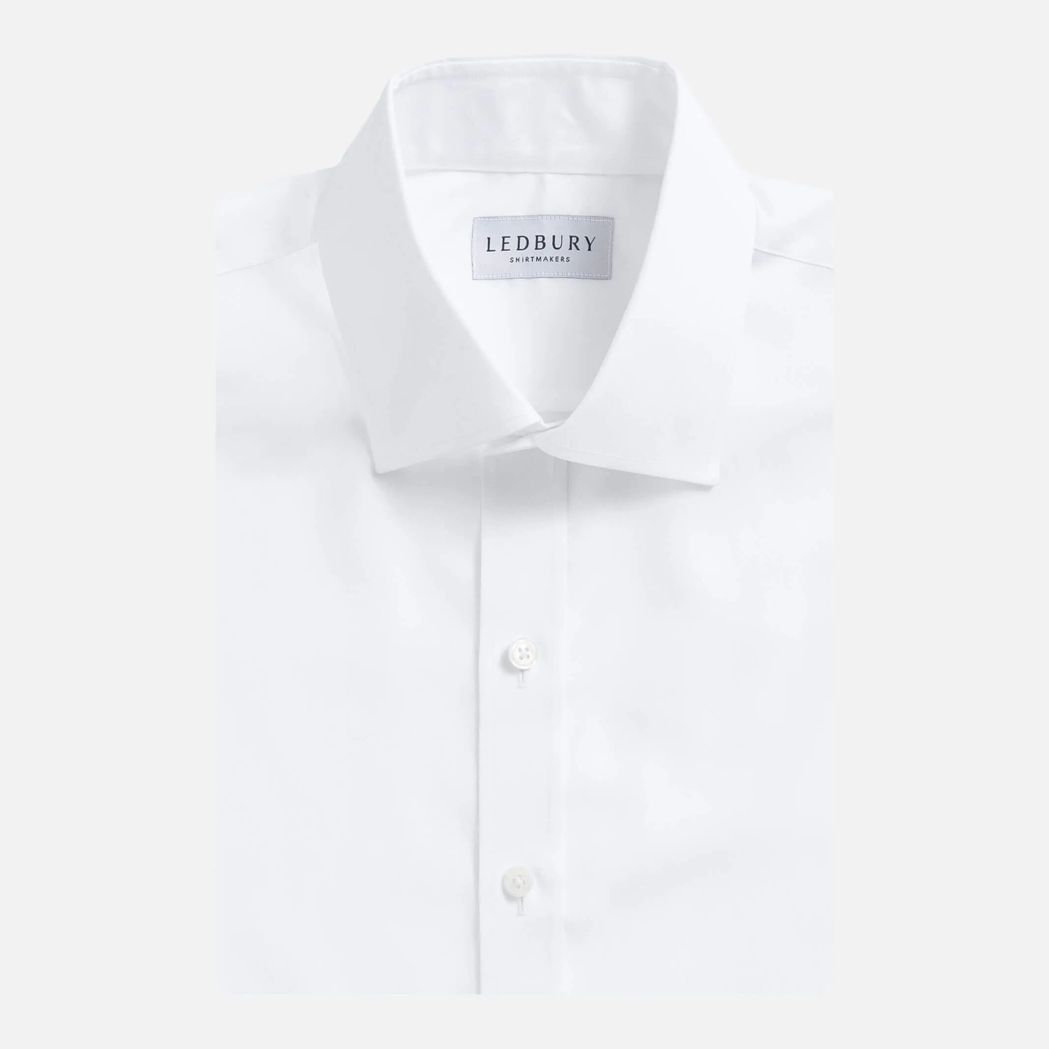 The White Wynne Non Iron Poplin Custom Shirt