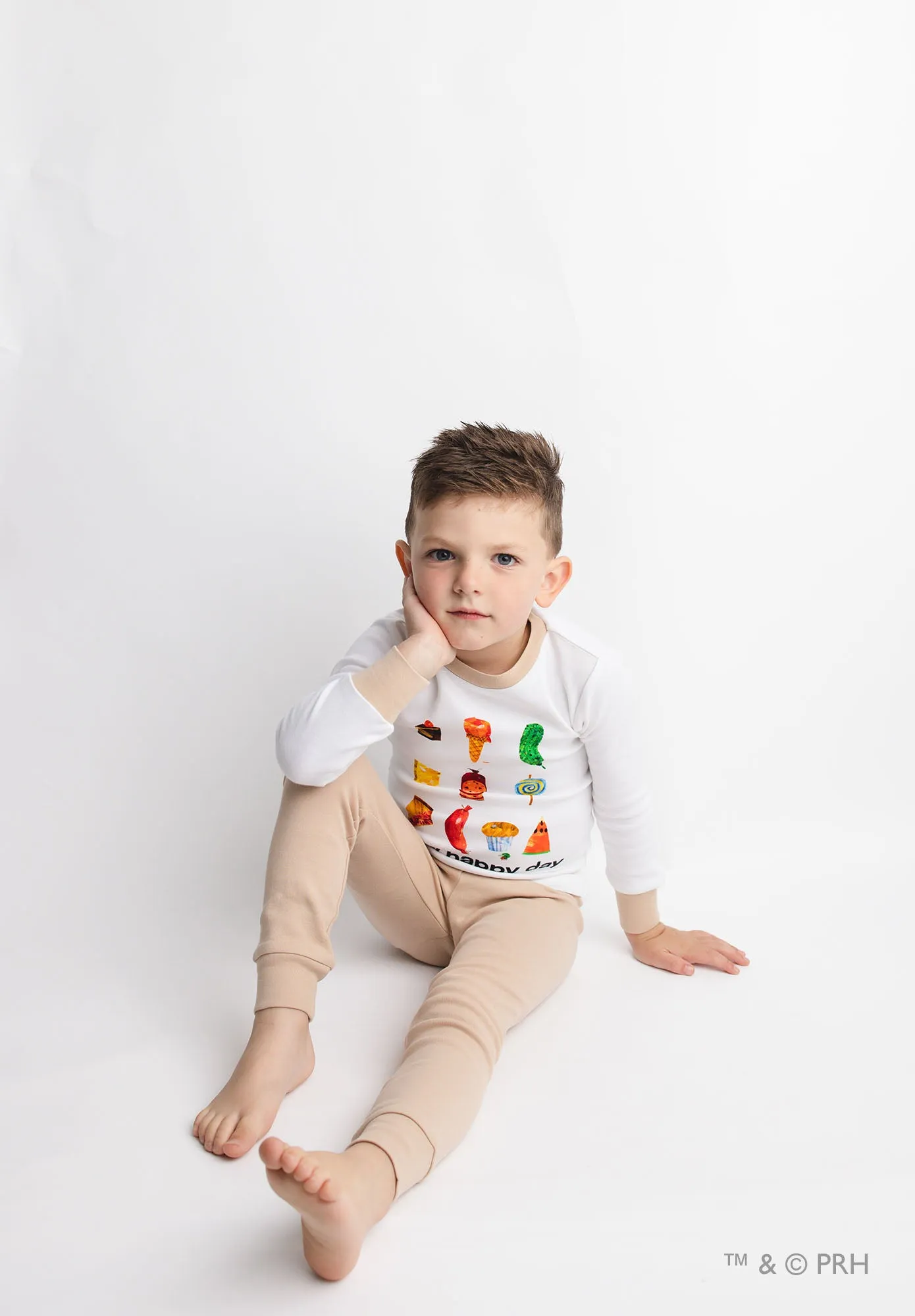 Very Hungry Caterpillar™ Kids' Organic L/Sleeve PJ Set *PREORDER - please allow 1-2 weeks for shipping*