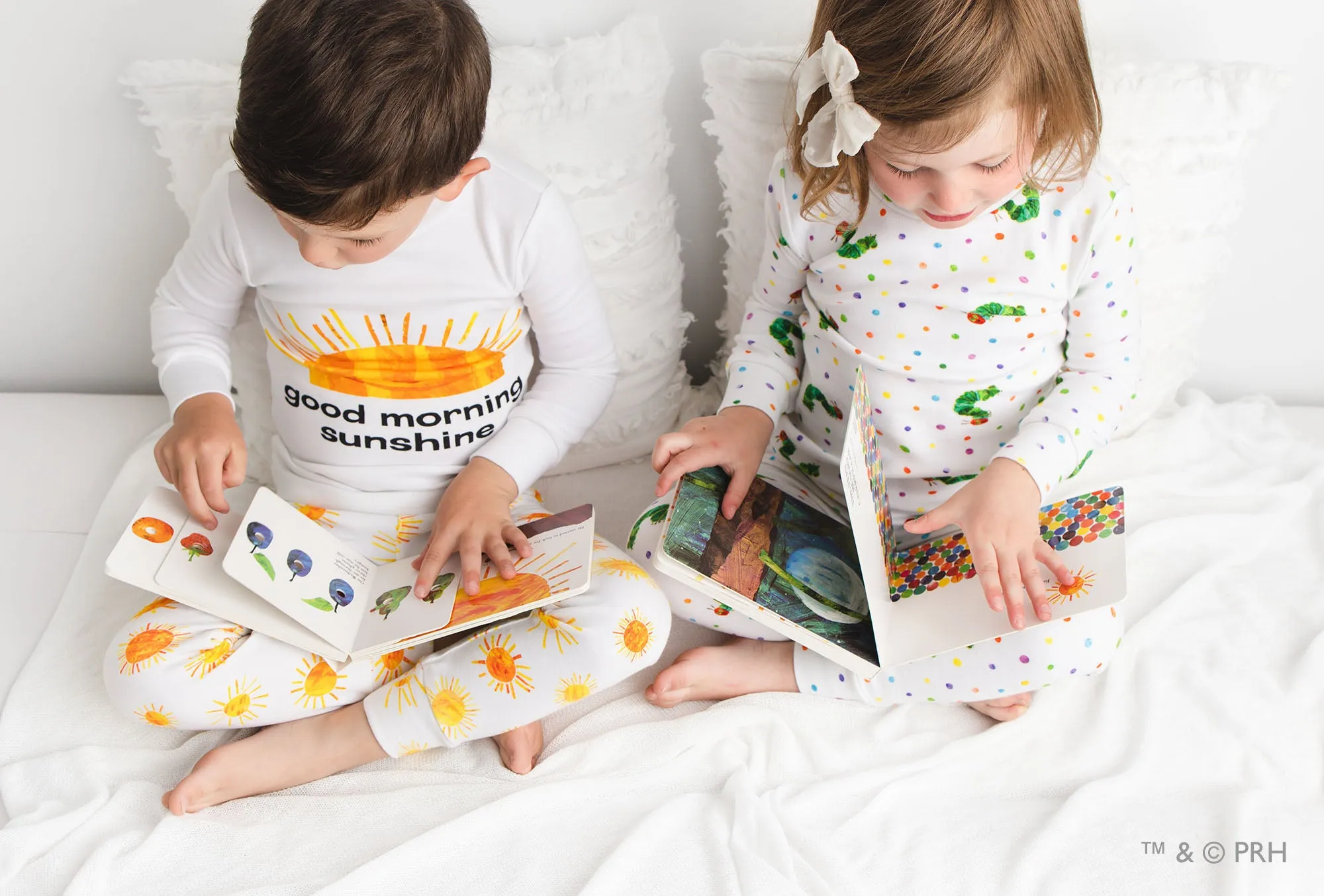 Very Hungry Caterpillar™ Kids' Organic L/Sleeve PJ Set *PREORDER - please allow 1-2 weeks for shipping*